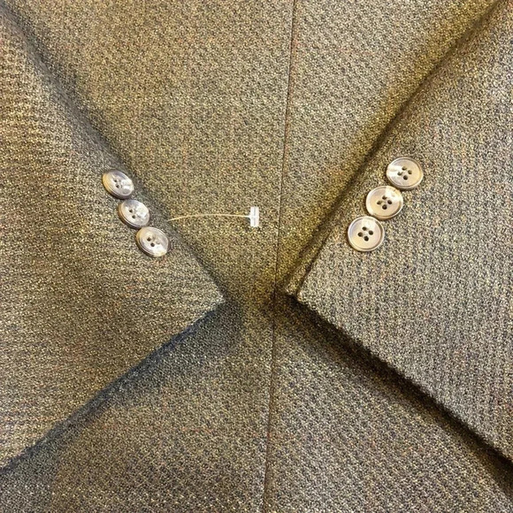 Stafford Men Blazer 100% Pure New Wool size 44S - Picture 5 of 8